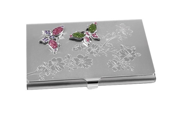 Візитниця зі стразами Метелики Візитниця зі стразами Метелики