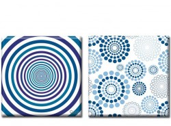 Картина Диптих Hypnosis (2 картины) D-009 Картина Диптих Hypnosis (2 картины) D-009