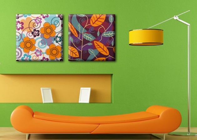 Картина Диптих Autumn (2 картины) D-021 Картина Диптих Autumn (2 картины) D-021