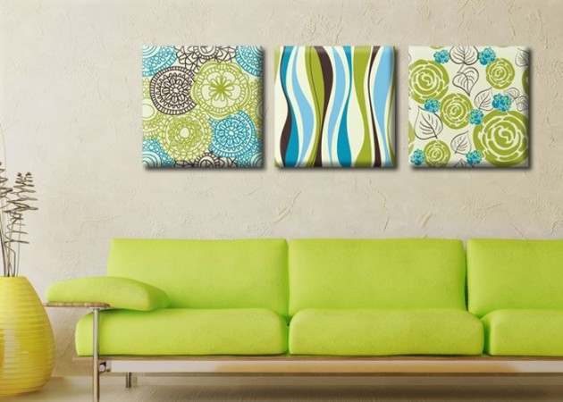 Картина Триптих Spring (3 картины) D-017 Картина Триптих Spring (3 картины) D-017