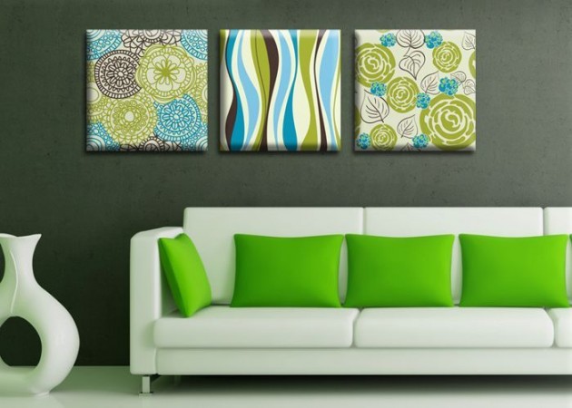 Картина Триптих Spring (3 картины) D-017 Картина Триптих Spring (3 картины) D-017