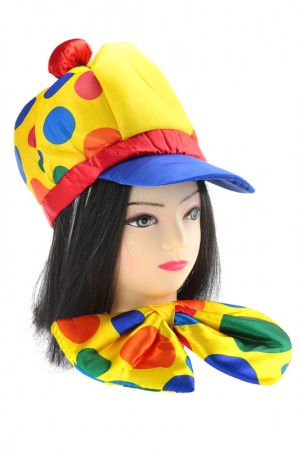 клоунський набір - капелюх і бант клоунський набір - капелюх і бант