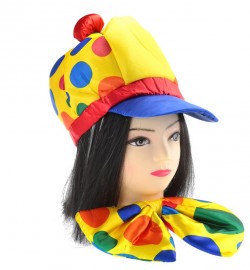 клоунський набір - капелюх і бант клоунський набір - капелюх і бант