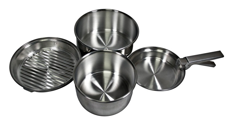 Набір посуду для туризму Camping set of dishes 6 шт Набір посуду для туризму Camping set of dishes 6 шт