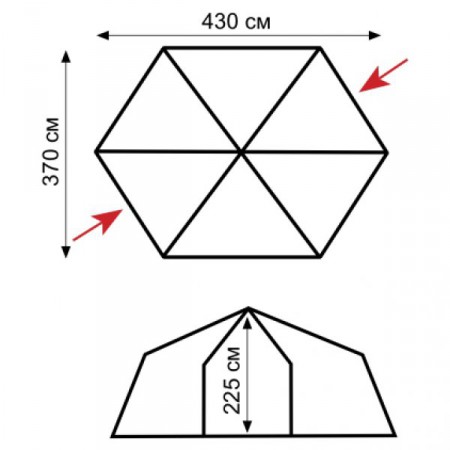 Намет Mosquito LUX Намет Mosquito LUX