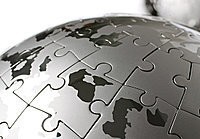 Паззл - стальной глобус Philippi большой Паззл - стальной глобус Philippi большой