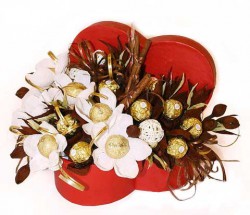 Букет из конфет Любовь-морковь Букет из конфет Любовь-морковь