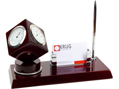 Настільний прилад із погодною станцією Магдебург Настільний прилад із погодною станцією Магдебург