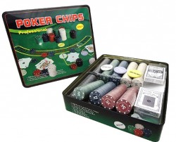 Набір для покеру №500T-X з номіналом Набір для покеру №500T-X з номіналом