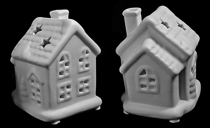 Домики керамические, 3 шт. Домики керамические, 3 шт.