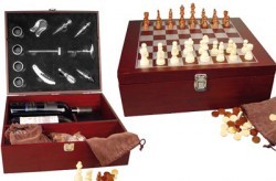 Винный набор с шахматами CrisMa 84029