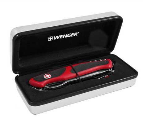 Ніж Wenger RangerGrip у подарунковій металевій коробці 1 77 57 821 X . Ніж Wenger RangerGrip у подарунковій металевій коробці 1 77 57 821 X .