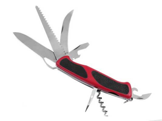 Ніж Wenger RangerGrip у подарунковій металевій коробці 1 77 57 821 X . Ніж Wenger RangerGrip у подарунковій металевій коробці 1 77 57 821 X .