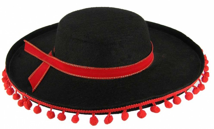 Шляпа Мексиканца черная