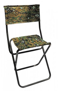 Стілець складний зі спинкою Рибальський Стілець складний зі спинкою Рибальський