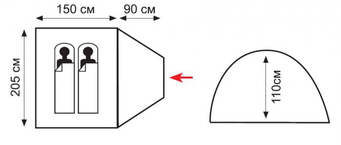 Універсальний намет Fly Універсальний намет Fly