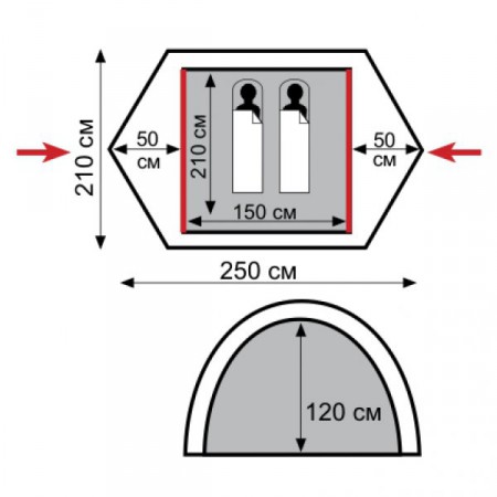 Універсальний намет Scout 3 Універсальний намет Scout 3