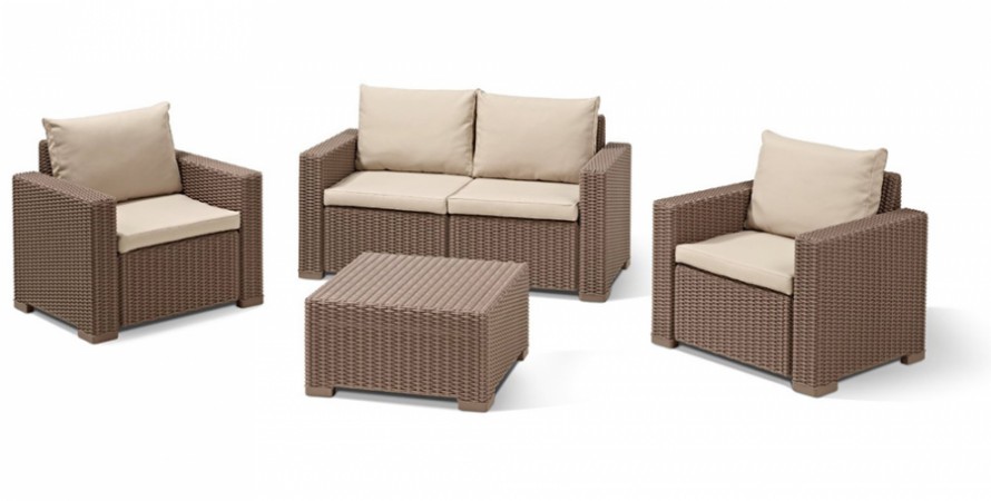 Комплект садових меблів California 2 Set Комплект садових меблів California 2 Set