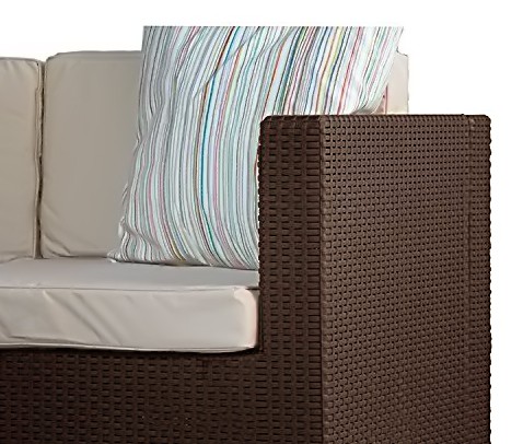 Комплект садових меблів Provence Set коричневий Комплект садових меблів Provence Set коричневий