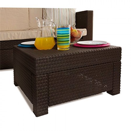 Комплект садових меблів Provence Set коричневий Комплект садових меблів Provence Set коричневий