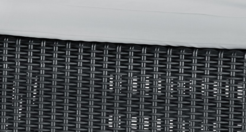 Набір садових меблів Tarifa Balcony Set , сірий Набір садових меблів Tarifa Balcony Set , сірий