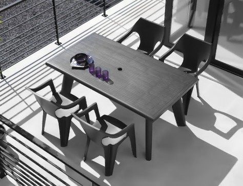 Стілець пластиковий Dante low back сірий Стілець пластиковий Dante low back сірий