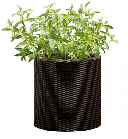 Горщик для квітів Cylinder Planter Small коричневий Горщик для квітів Cylinder Planter Small коричневий