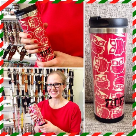 Термокухоль " Рожеві сови " Термокухоль " Рожеві сови "