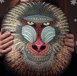 Подушка Суровый Павиан Подушка Суровый Павиан