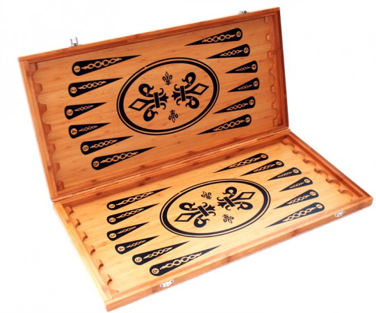 Нарди+шахи з бамбука Крафт Нарди+шахи з бамбука Крафт