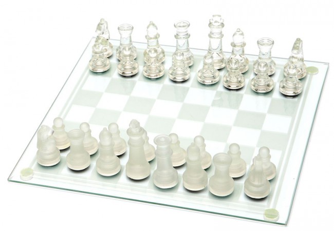 Шахматы стеклянные GJ02
