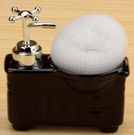 Умивальник - дозатор із мочалкою Умивальник - дозатор із мочалкою