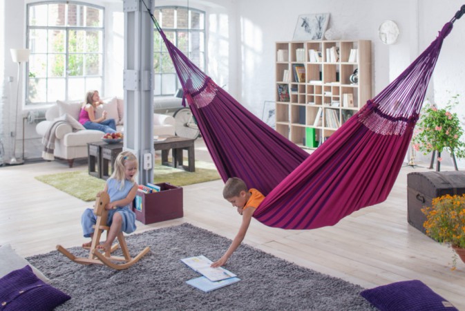 Сімейний Гамак MARES Fuchsia , 260*180 см Сімейний Гамак MARES Fuchsia , 260*180 см