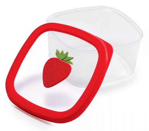 Контейнер для продуктів, 1,5 л, полуниця Контейнер для продуктів, 1,5 л, полуниця
