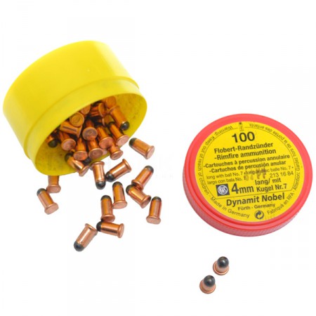 Патрон FLOBERT 100 Dynamit Nobel . Патрон FLOBERT 100 Dynamit Nobel .