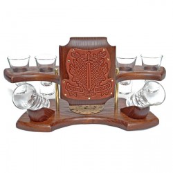 Водочный поднос "Защитник отечества" Водочный поднос "Защитник отечества"