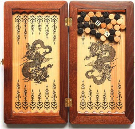 Нарди дорожні "Китайський дракон" 31135C23 Нарди дорожні "Китайський дракон" 31135C23