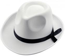 Шляпа Мужская белая 