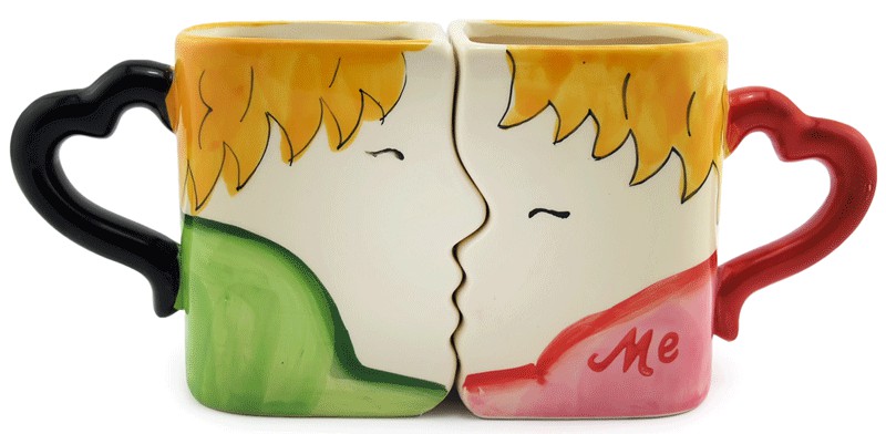 Кухлі парні Kiss you Кухлі парні Kiss you