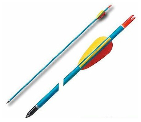 Стріла алюмінієва Man Kung MK-AAL30 для луку, 30 Стріла алюмінієва Man Kung MK-AAL30 для луку, 30