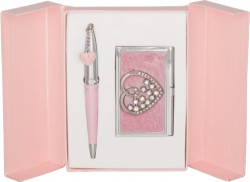Подарунковий набір Crystal Heart , рожевий Подарунковий набір Crystal Heart , рожевий