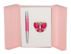 Подарочный набор Papillon  ручка и сумкодержатель