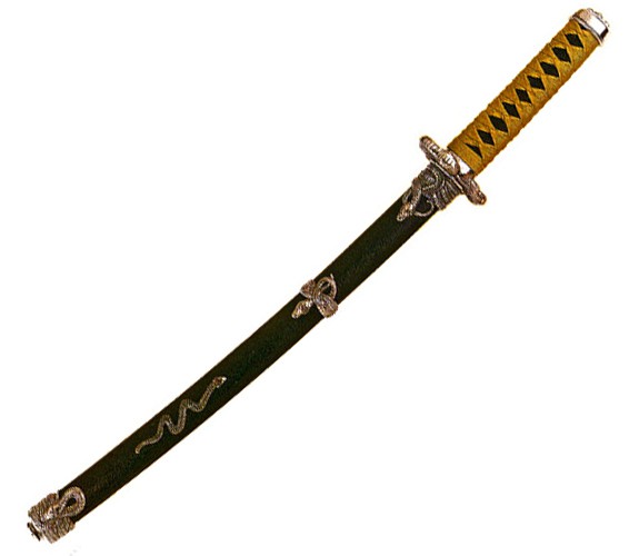 Самурайський меч Вакідзасі, Японія, Едо, XVIв, Denix 4011 . Самурайський меч Вакідзасі, Японія, Едо, XVIв, Denix 4011 .