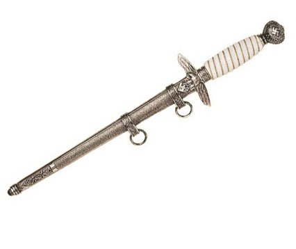 Кинжал офіцера Люфтваффе, 1937р, нікель, без підвісу, 4115NQ . Кинжал офіцера Люфтваффе, 1937р, нікель, без підвісу, 4115NQ .