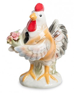 CMS-59/1 Статуэтка «Петух с букетом» (Pavone) CMS-59/1 Статуэтка «Петух с букетом» (Pavone)