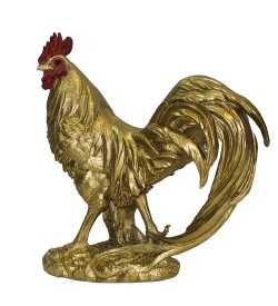 Фигурка «Петух» 36 см, золотой Фигурка «Петух» 36 см, золотой