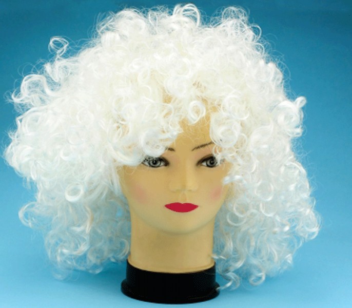 Парик Белые кудри Парик Белые кудри