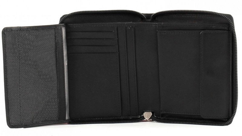 Портмоне шкіряне Bugatti BU49107701 чорне Портмоне шкіряне Bugatti BU49107701 чорне