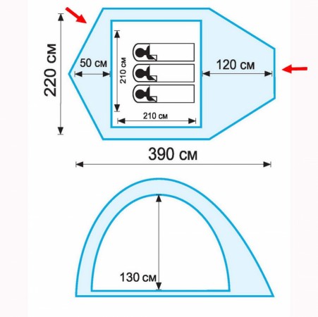 Намет Lair 3 Намет Lair 3
