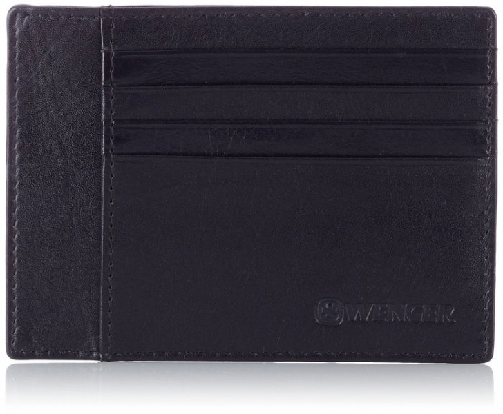 Черный чехол для бизнес карт Wenger W2-17BK Черный чехол для бизнес карт Wenger W2-17BK